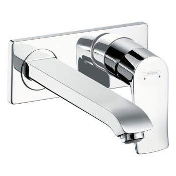 Смеситель для раковины Hansgrohe Metris, скрытый монтаж, для монтажного бокса, излив 225 мм, хром